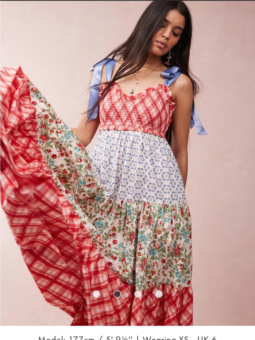 NWT Free People Bluebell Maxi Dress - Picture 3 of 9